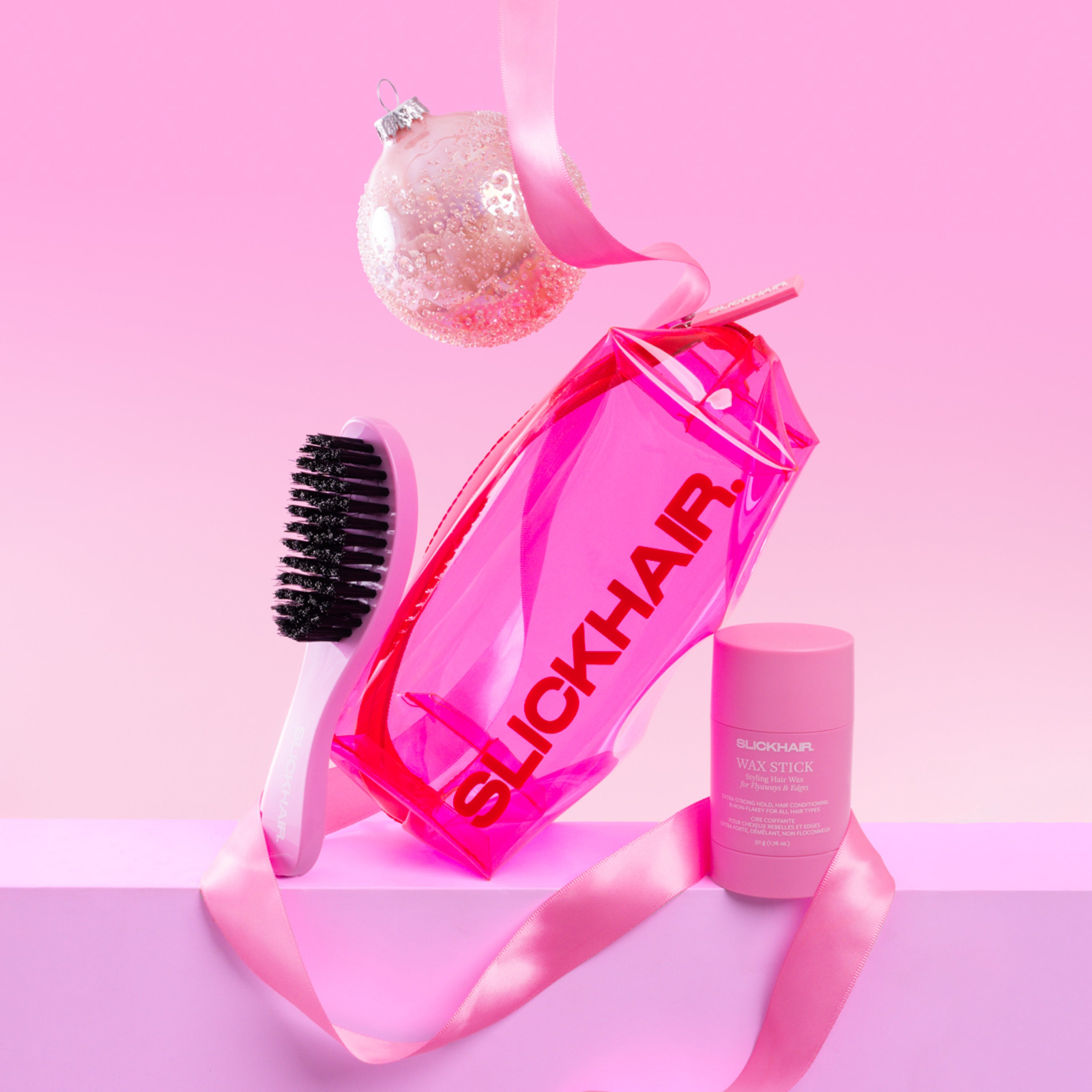 CREAN SILK 340ml ゴールド　ピンク　3セット売り SLICKHAIR Holiday Ultimate Cracker Set – Limited Edition | SLICKHAIR