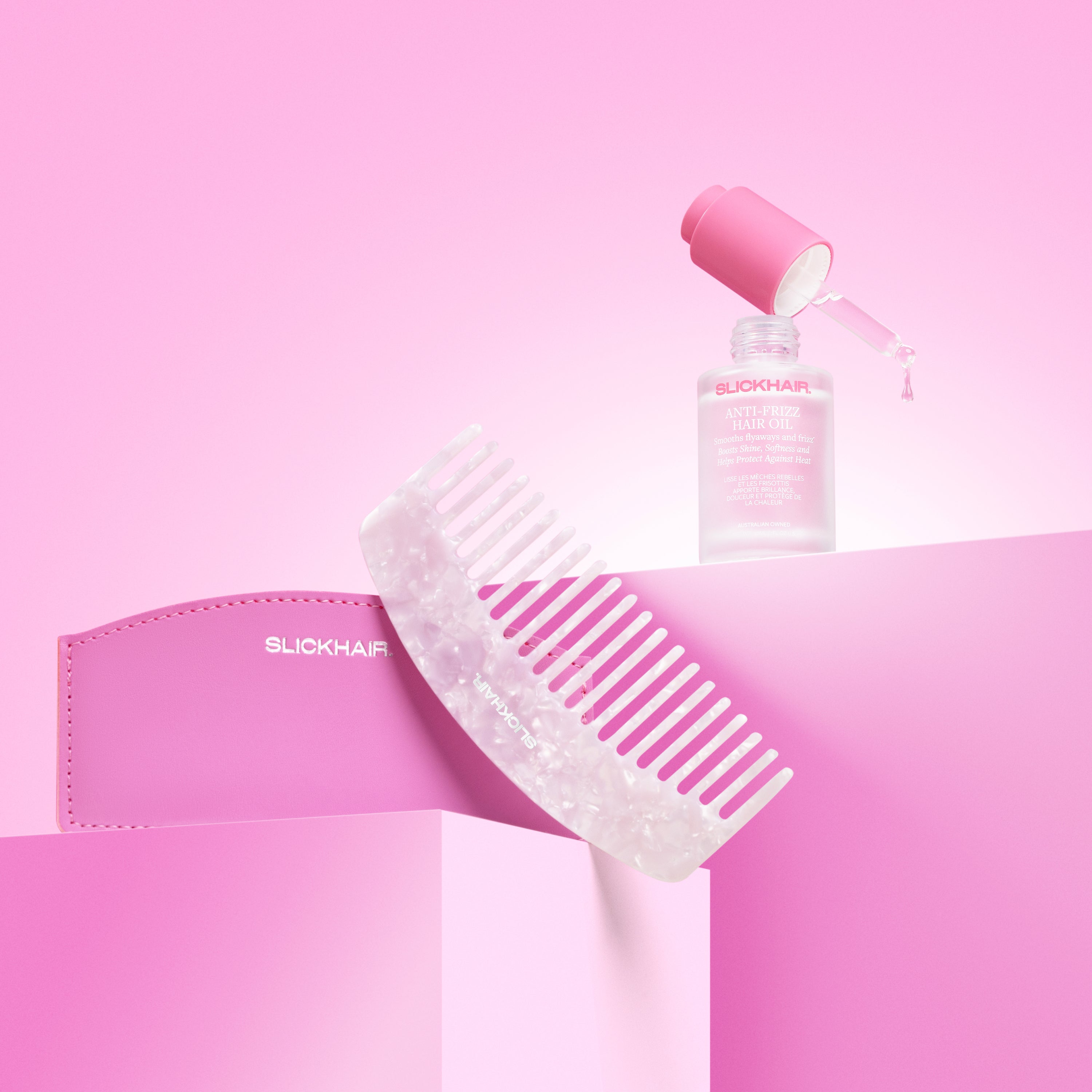 Hair Comb with Pouch